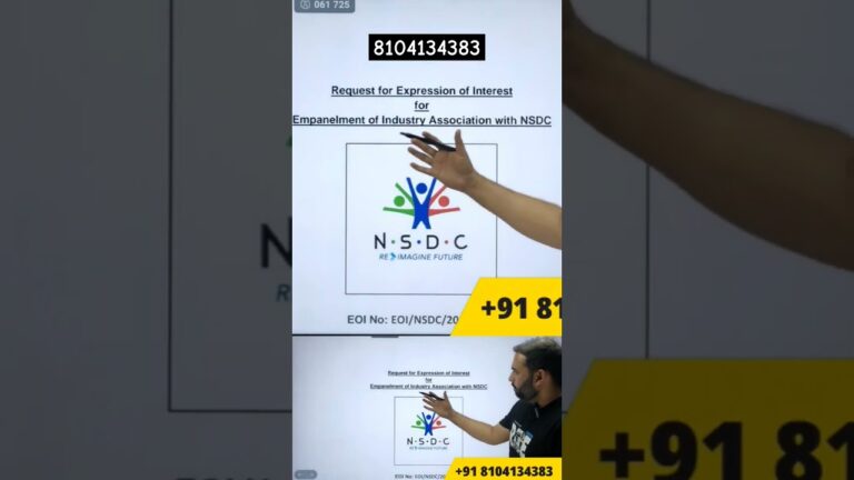 NSDC Training partner बने 🔥 #nsdcaffiliationprocess  #nsdcskilldevelopment