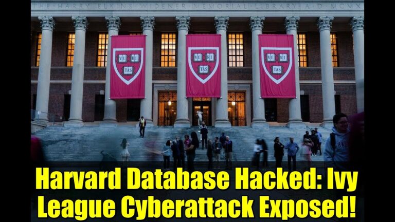 Harvard Database Hacked: Ivy League Cyberattack Exposed!