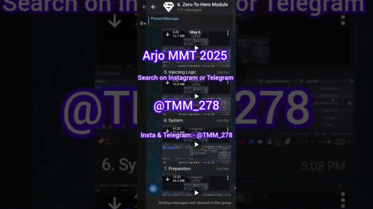 ARJO – MMT Masterclass : April 2025 With Discord Data