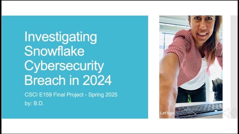 CSCI E159 Cybersecurity Final Pj – Spring 2025
