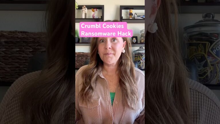 Crumbl Cookies Ransomware Attack