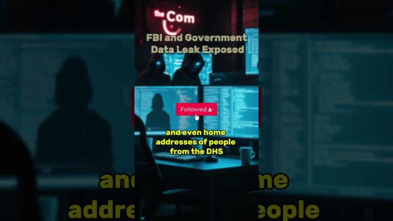 FBI and Government Data Leak Exposed