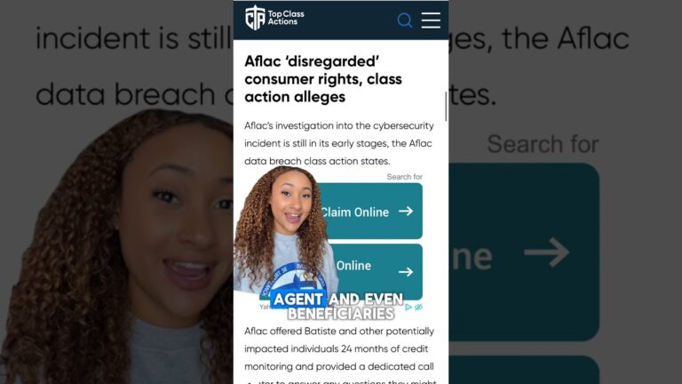 🦆⚠️ Think you were affected by this data breach? #aflac #shorts #databreach