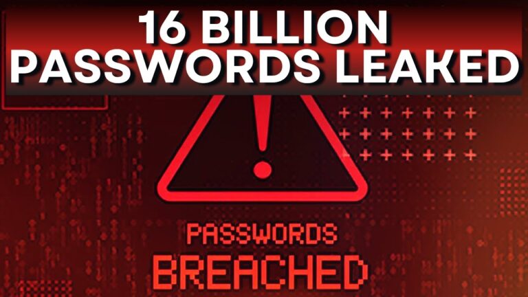Massive Data Breach: 16 Billion Passwords Leaked — Apple, Facebook, Google Logins Compromised