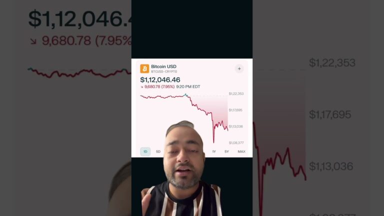 Crypto market CRASH ! Bitcoin, Ethereum tank after Trump imposes 100% tariff on Chinese imports