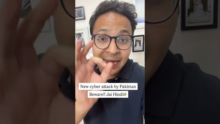 Pakistan cyber attack – Beware of this scam🙏🏻