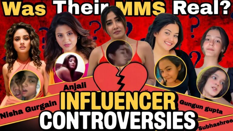 Leaked MMS Scandals of Top Influencers | Anjali Arora to Sofia Ansari Exposed? Viral MMS Truth