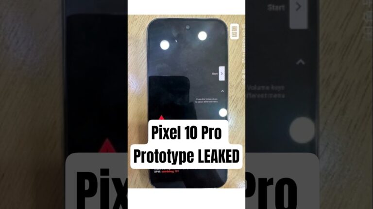Pixel 10 Pro Prototype LEAKED – All The Big Reveals & First Look! #pixel10