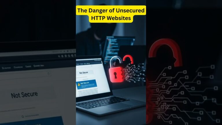 The Danger of Unsecured HTTP Websites | Why HTTPS is Crucial for Security #CyberSecurity