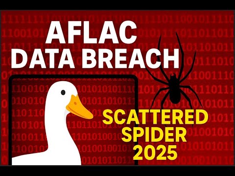 Aflac Cyberattack 2025 | Scattered Spider Group Leaks Sensitive Data – What You Must Know!