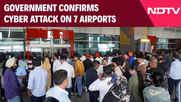 Cyber Attack News | Government Confirms Cyber Attack On 7 Airports