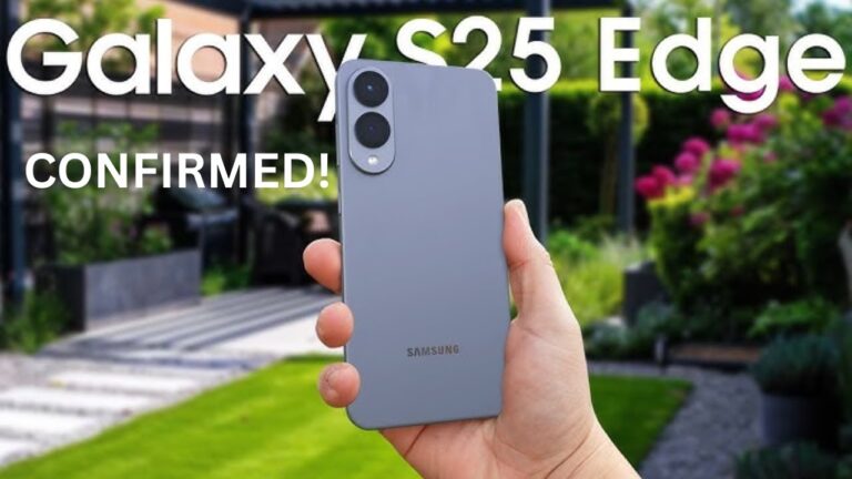 “Galaxy S25 Edge CONFIRMED!”
