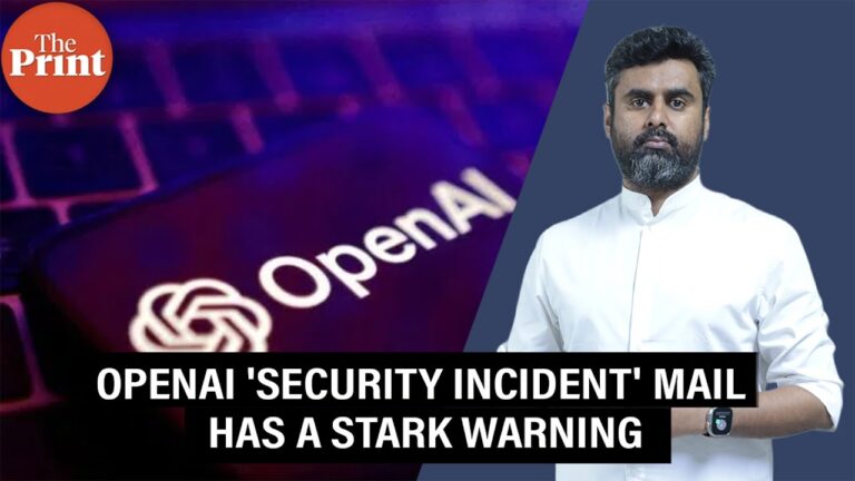 Did you receive that OpenAI ‘security incident’ mail? Here’s what it means for your data