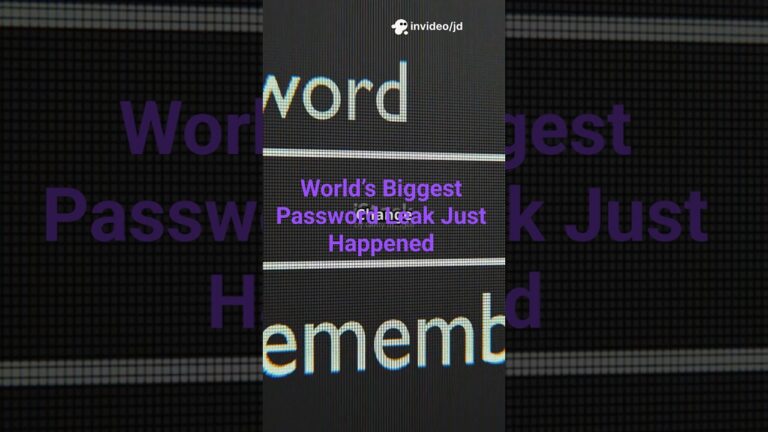 World’s Biggest Password Leak Just Happened