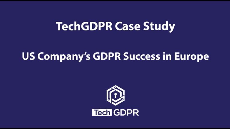 3 Lessons from a SaaS GDPR Case Study