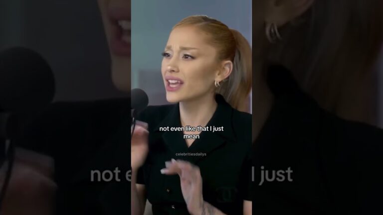 Ariana Grande talking about her album “Positions” #ariana #wicked #arianagrande #glinda #wickedthemu