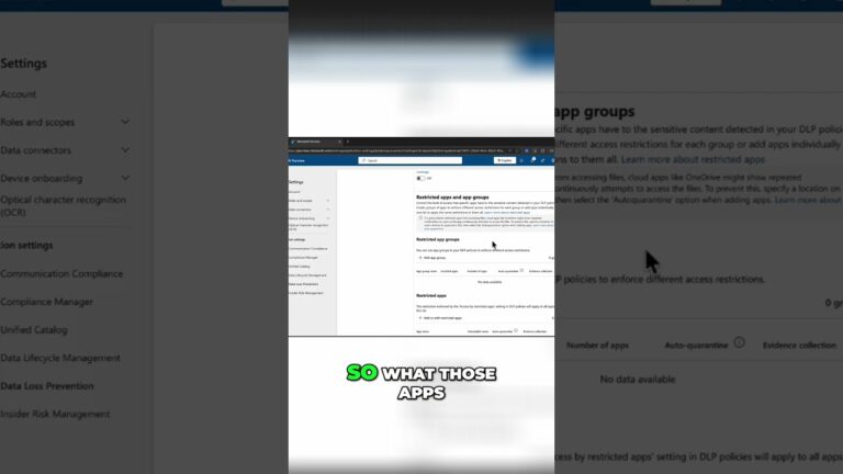 Endpoint DLP: Secure Network Shares & App Control #shorts