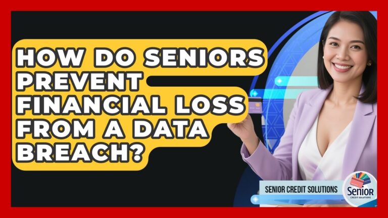 How Do Seniors Prevent Financial Loss From A Data Breach? – Senior Credit Solutions