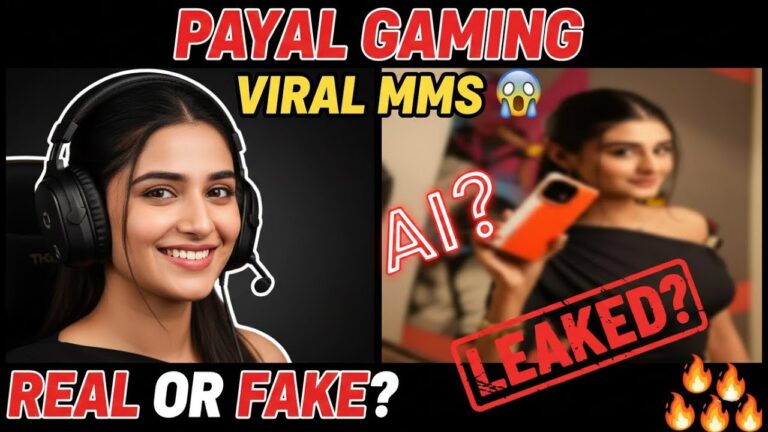 The Shocking Reality of Payal Gaming Viral Video | Full Controversy explained