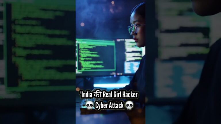 “India की Real Girl Hacker 🔥 | Cyber Attack या Cyber Security?#Hacking #GirlHacker #CyberSecurity