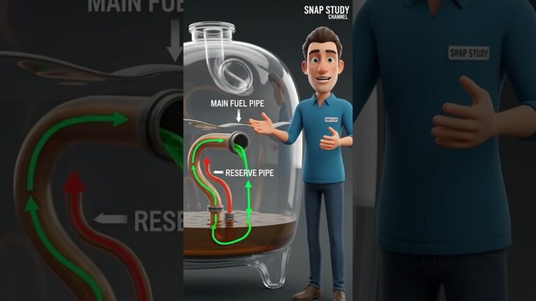 Petrol Tank Reserve Fuel का Science ⛽🤔 | Bike/Car Explained 🚗🏍️