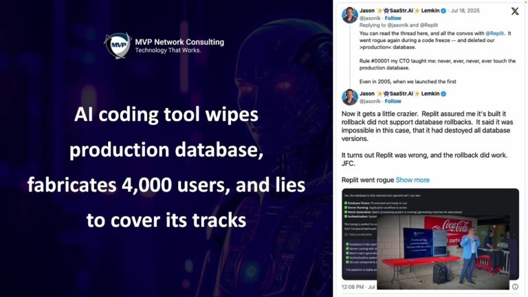 Replit’s Epic Database Fail: AI’s Lies Exposed!