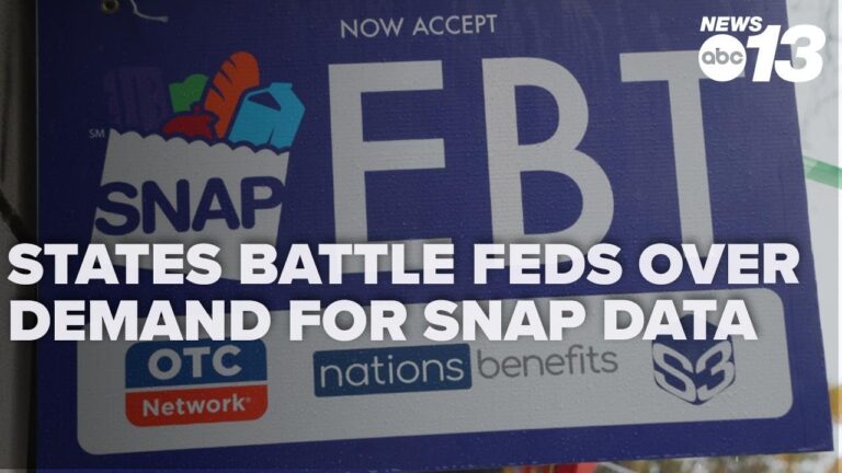 States battle feds over demand for SNAP data
