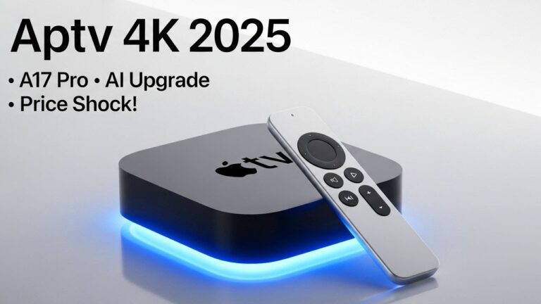 Apple TV 4K 2025 Secrets Revealed — Shocking AI Features & A17 Pro!!