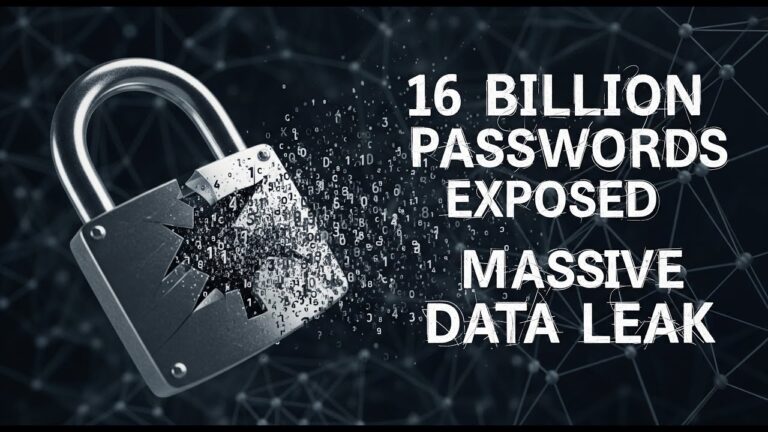 16 Billion Passwords Exposed! Massive Data Leak & What YOU Must Do Now