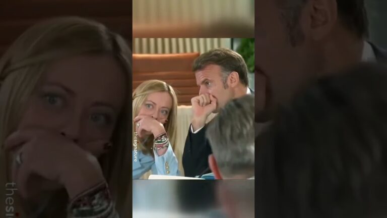 G7 Shocker! Macron & Italy PM Caught Mocking in Secret Chat – Leaked!