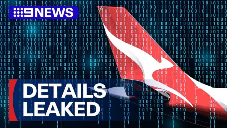 Hackers release personal data of 5.7 million Qantas customers | 9 News Australia