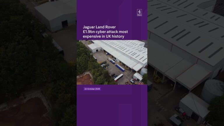 Jaguar Land Rover £1.9bn cyber attack most expensive in UK history