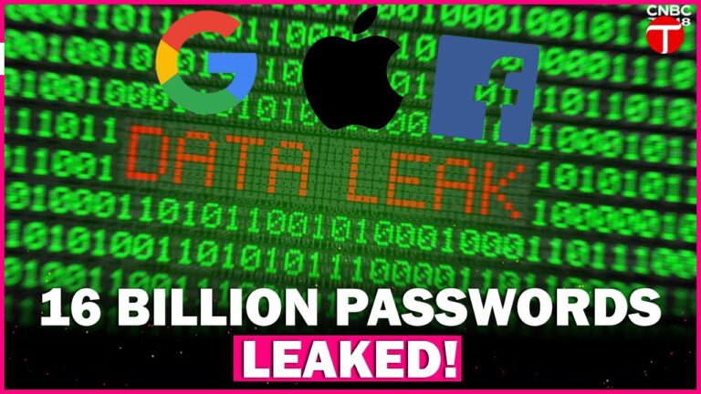 16 billion passwords leaked in historic data breach affecting Google, Apple, and Facebook