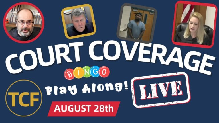 Court TV Coverage: Live Court Hearings – Aug 28 (The Courtroom Files)