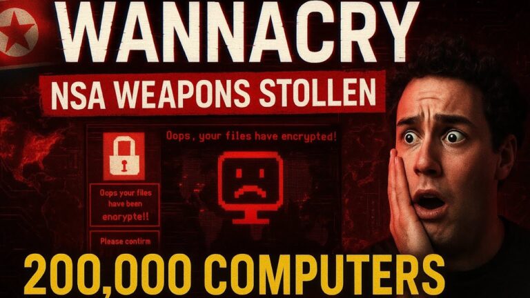 WannaCry: How North Korea’s $200K Ransomware Paralyzed the World Using Stolen NSA Weapons