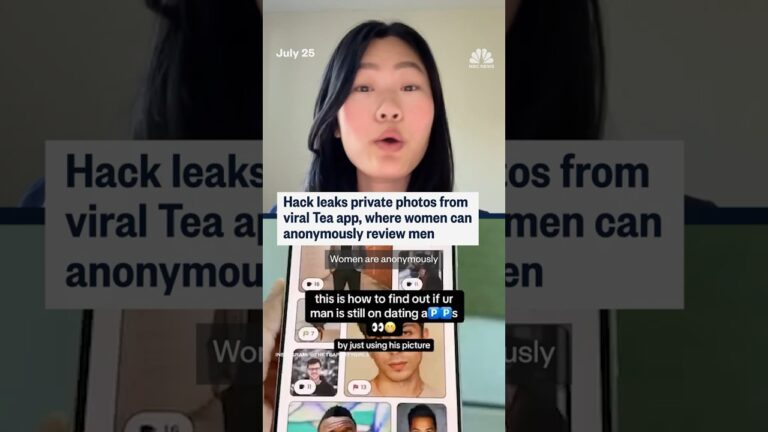 Hack leaks private photos from viral Tea app, where women can anonymously review men