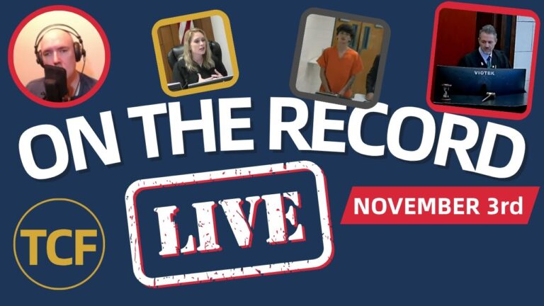 Live Court Hearings Nov 3 – Judge Simpson, Boyd, Stevens, Middleton, McNally, West | TCF LIVE #168