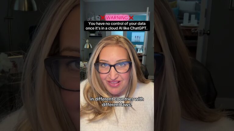 You are putting your company at risk of a data breach every time you use cloud-based AI