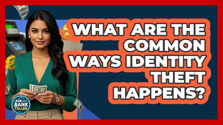 What Are The Common Ways Identity Theft Happens? – Ask Your Bank Teller