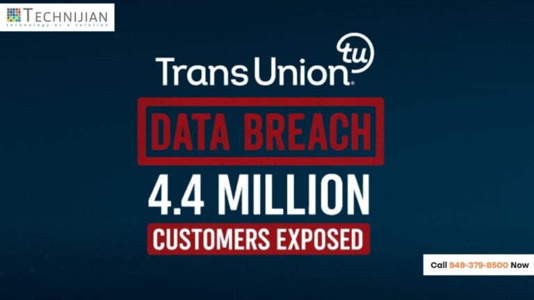 🚨 TransUnion Data Breach: 4.4 Million Customers Exposed 🚨#TransUnion #DataBreach #CyberSecurity