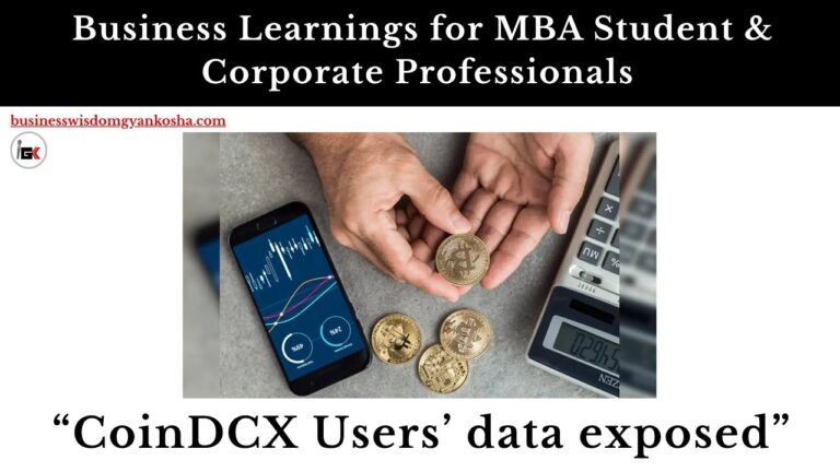 “CoinDCX Users’ data exposed” 2