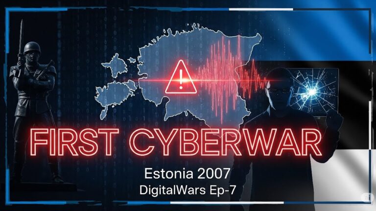 2007 Estonia Cyber Attack: The First Cyberwar in History  🌐⚔️ | DigitalWars Ep-7