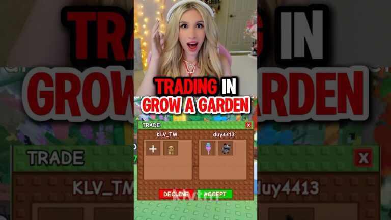 “TRADING” is Coming to GROW A GARDEN on ROBLOX! 😱