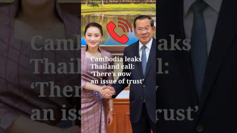 Cambodia leaks call with Thailand about border crisis | Radio Free Asia (RFA)