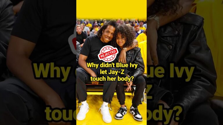 Why didn’t Blue Ivy let Jay-Z touch her body? #celebrity #BlueIvy #JayZ #Rumi #Beyoncé