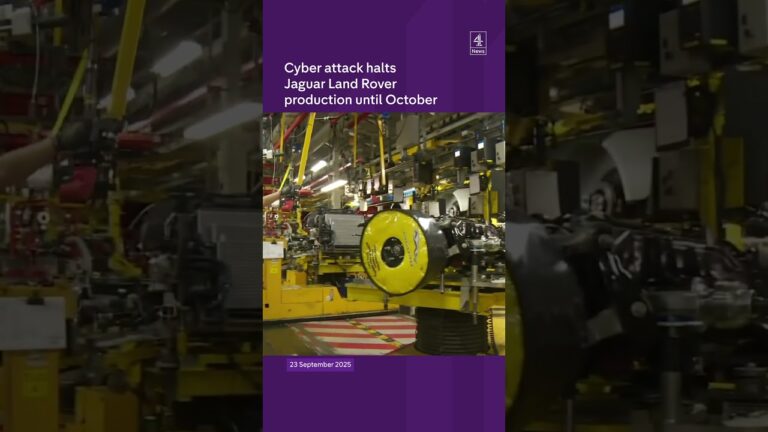 Cyber attack hits Jaguar Land Rover