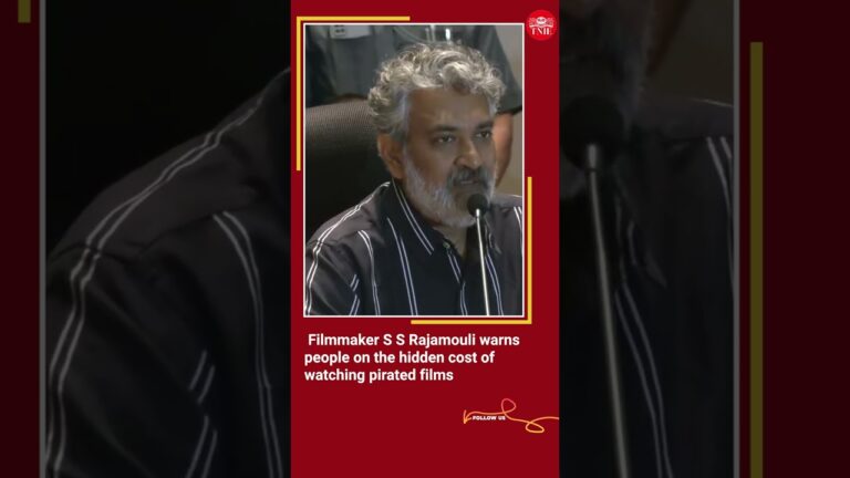 Filmmaker Rajamouli warns film piracy users of personal data theft in iBomma piracy case