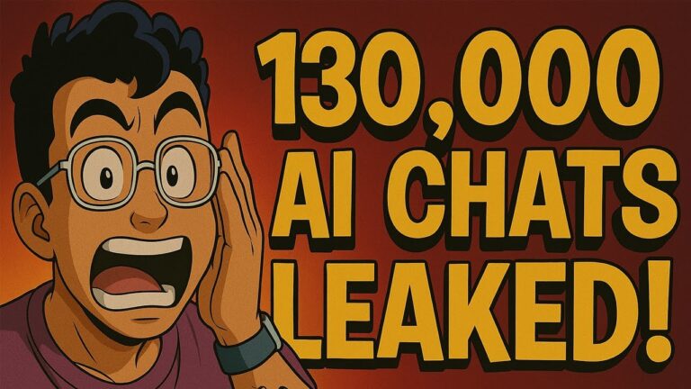 LEAKED: 130,000 Private AI Chats Exposed (Your Data Might Be Public)